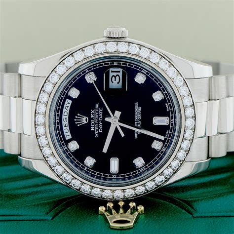 white gold president rolex|Rolex president white gold 41mm.